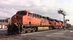 CN C745 heads back onto the BNSF